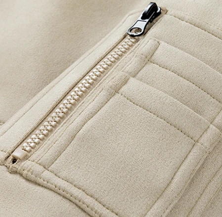 Bomber mens suede jacket arm pocket Bomber mens suede jacket arm pocket