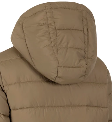WOMENS PADDED JACKET KHAKI
